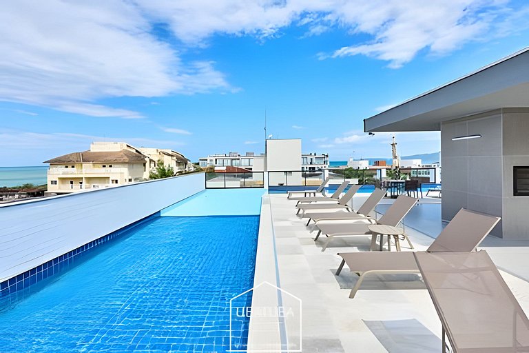 Loft  luxo próximo do Mar na Praia Grande - Ar/WF