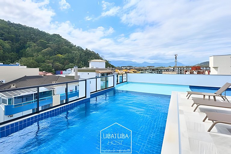Loft  luxo próximo do Mar na Praia Grande - Ar/WF