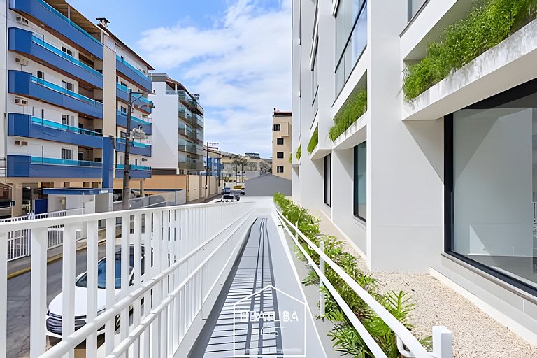 Loft  luxo próximo do Mar na Praia Grande - Ar/WF