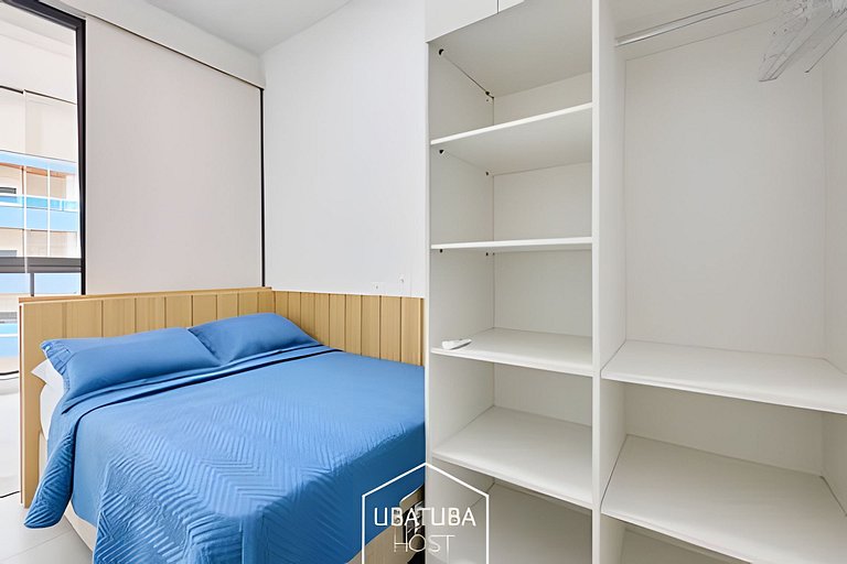 Loft  luxo próximo do Mar na Praia Grande - Ar/WF