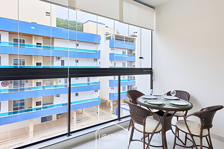 Loft  luxo próximo do Mar na Praia Grande - Ar/WF