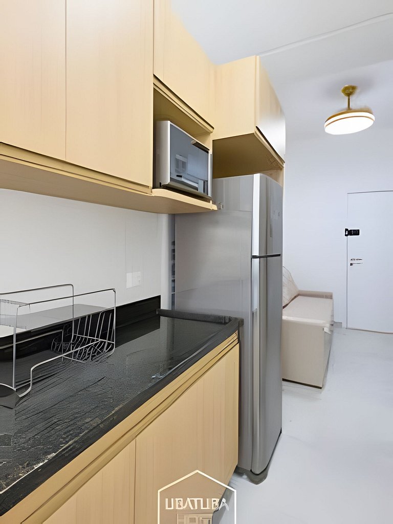 Loft  luxo próximo do Mar na Praia Grande - Ar/WF