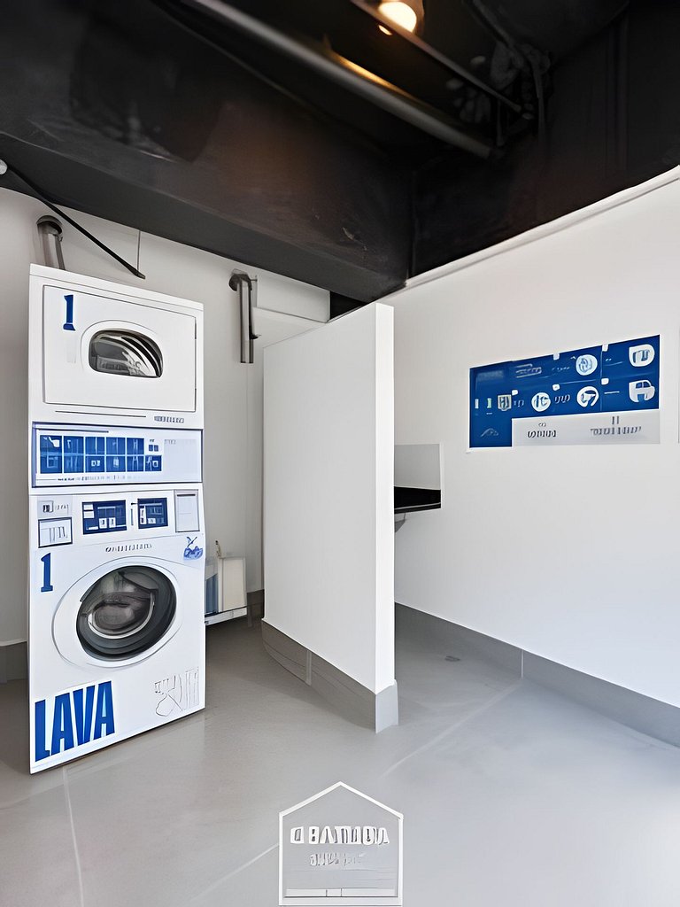 Loft  luxo próximo do Mar na Praia Grande - Ar/WF