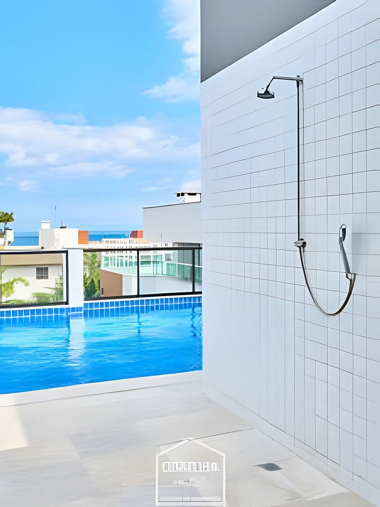 Loft  luxo próximo do Mar na Praia Grande - Ar/WF