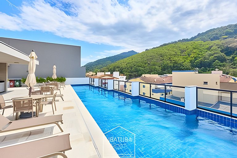 Loft  luxo próximo do Mar na Praia Grande - Ar/WF