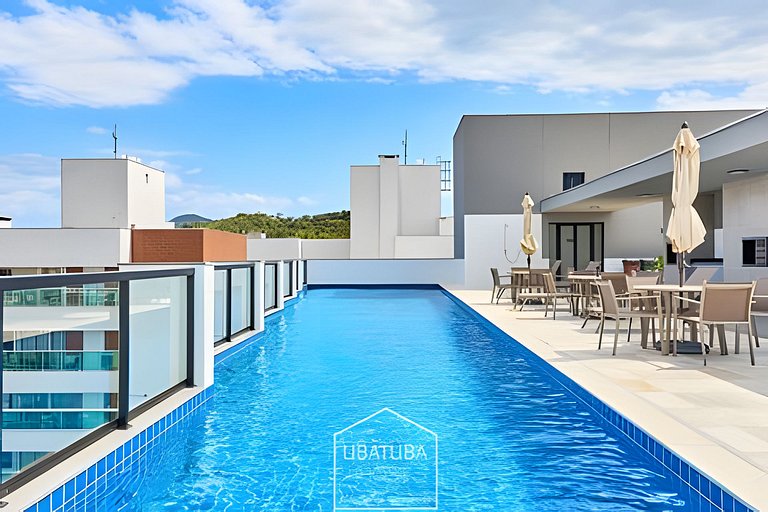 Loft  luxo próximo do Mar na Praia Grande - Ar/WF