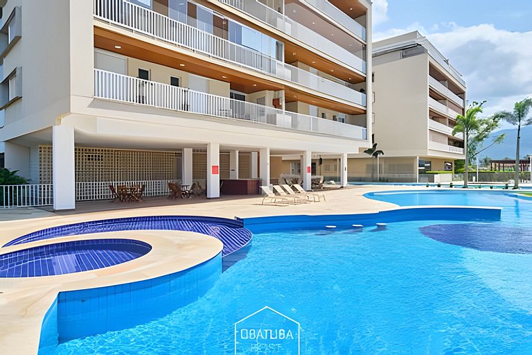 Alto padrão Itaguá - 2 dorms -WiFi  Latitude 23