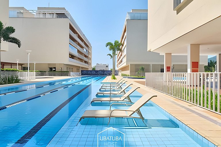 Alto padrão Itaguá - 2 dorms -WiFi  Latitude 23
