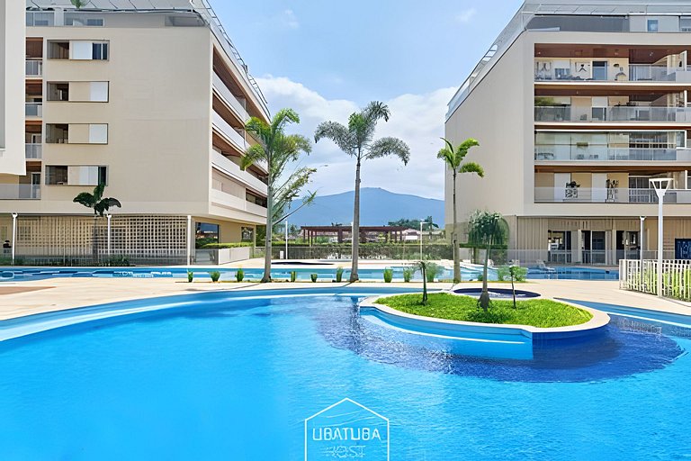 Alto padrão Itaguá - 2 dorms -WiFi  Latitude 23