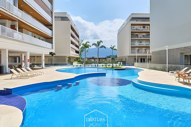 Alto padrão Itaguá - 2 dorms -WiFi  Latitude 23