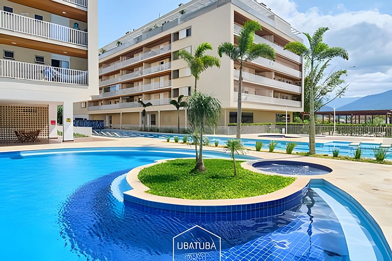 Alto padrão Itaguá - 2 dorms -WiFi  Latitude 23