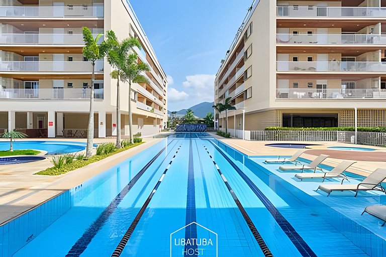 Alto padrão Itaguá - 2 dorms -WiFi  Latitude 23