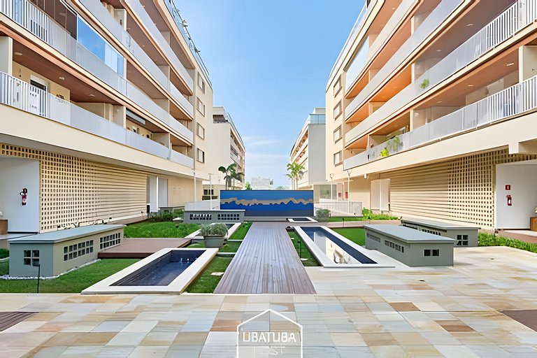 Alto padrão Itaguá - 2 dorms -WiFi  Latitude 23