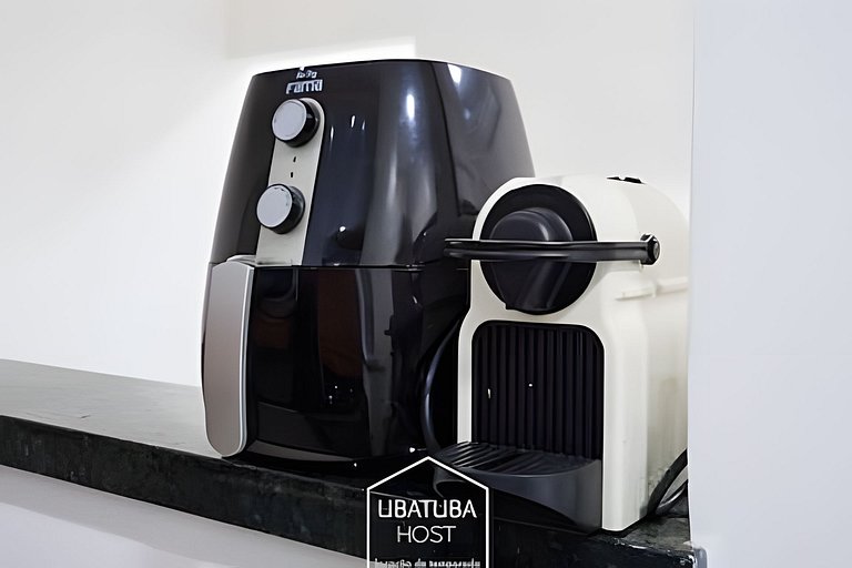 2 Quartos c/ Ar + Varanda Gourmet •Piscina e Sauna