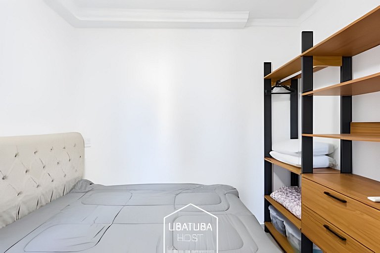 2 Quartos c/ Ar + Varanda Gourmet •Piscina e Sauna