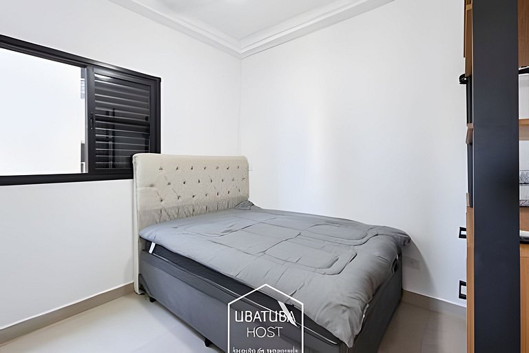2 Quartos c/ Ar + Varanda Gourmet •Piscina e Sauna
