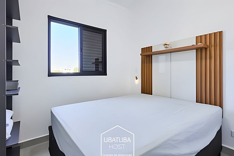 2 Quartos c/ Ar + Varanda Gourmet •Piscina e Sauna