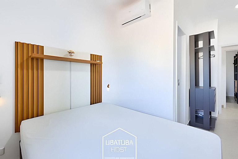 2 Quartos c/ Ar + Varanda Gourmet •Piscina e Sauna
