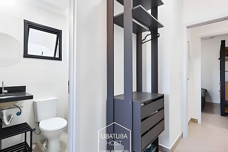 2 Quartos c/ Ar + Varanda Gourmet •Piscina e Sauna