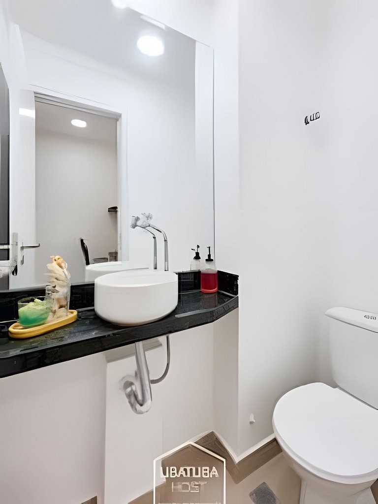2 Quartos c/ Ar + Varanda Gourmet •Piscina e Sauna