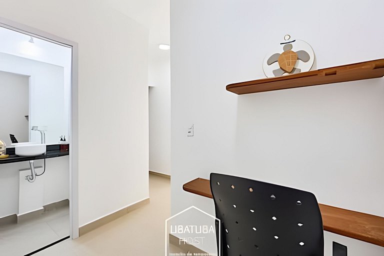 2 Quartos c/ Ar + Varanda Gourmet •Piscina e Sauna