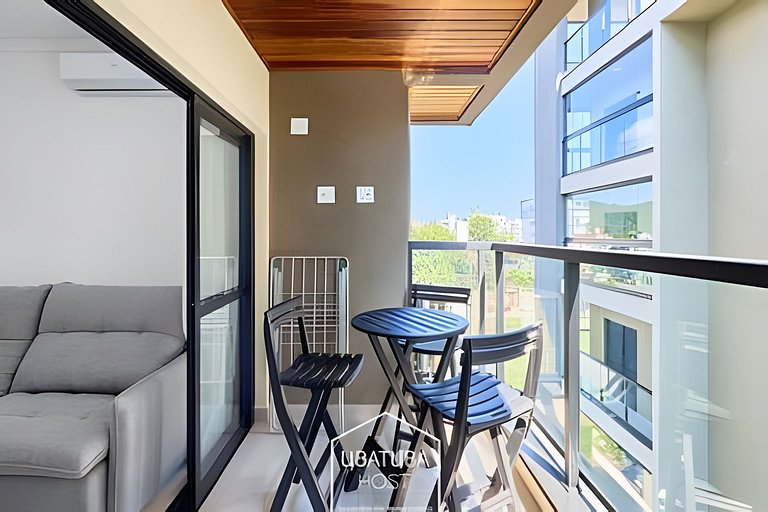 2 Quartos c/ Ar + Varanda Gourmet •Piscina e Sauna