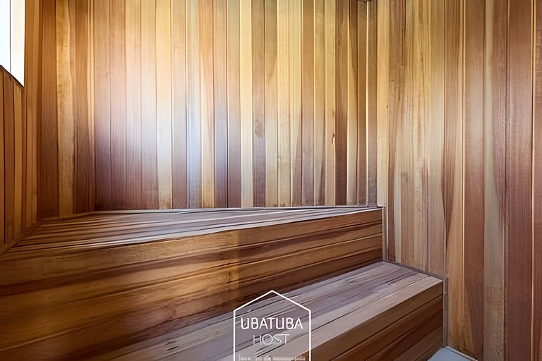 2 Quartos c/ Ar + Varanda Gourmet •Piscina e Sauna