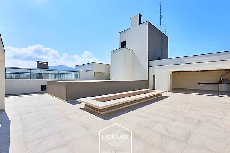2 Quartos c/ Ar + Varanda Gourmet •Piscina e Sauna