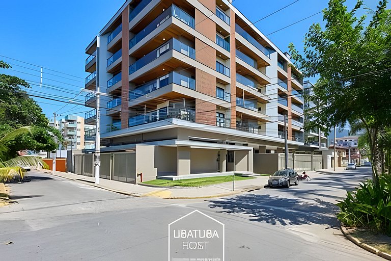 2 Quartos c/ Ar + Varanda Gourmet •Piscina e Sauna