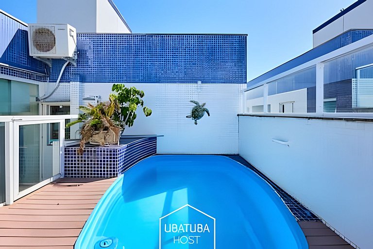 Cobertura - Piscina privativa - 3 quartos - 2vagas