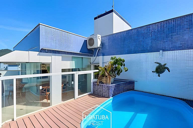 Cobertura - Piscina privativa - 3 quartos - 2vagas