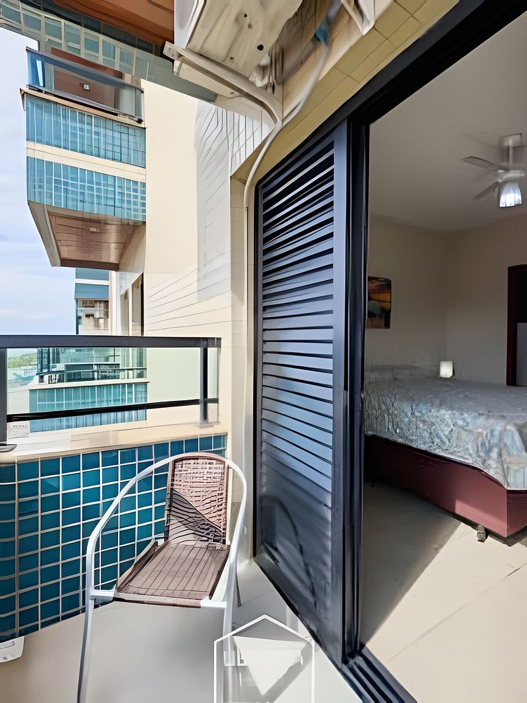 Frente Mar - Praia Grande - Ar - 2dorms - 1 vaga