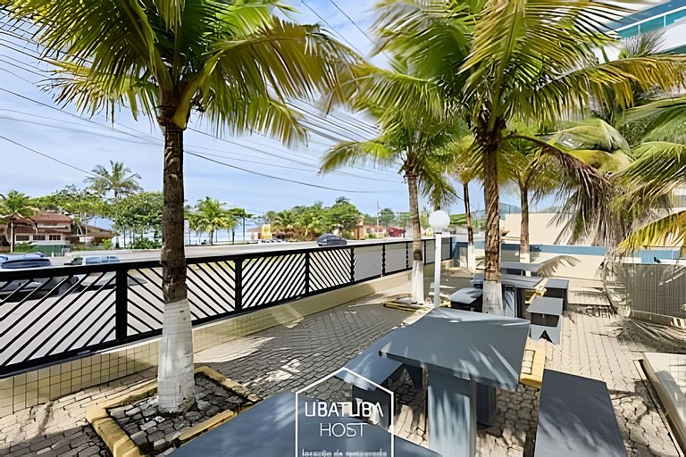 Frente Mar - Praia Grande - Ar - 2dorms - 1 vaga
