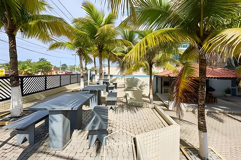 Frente Mar - Praia Grande - Ar - 2dorms - 1 vaga