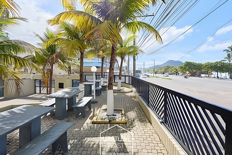 Frente Mar - Praia Grande - Ar - 2dorms - 1 vaga