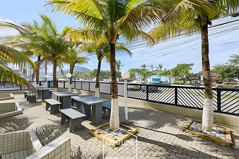 Frente Mar - Praia Grande - Ar - 2dorms - 1 vaga