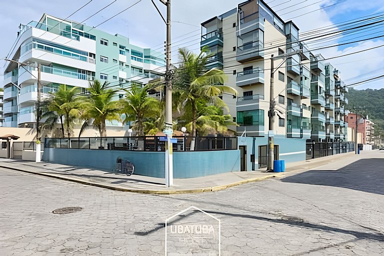 Frente Mar - Praia Grande - Ar - 2dorms - 1 vaga