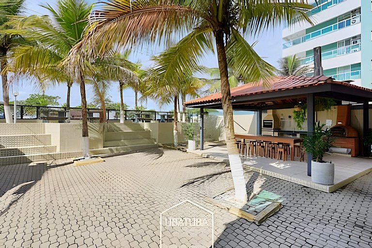 Frente Mar - Praia Grande - Ar - 2dorms - 1 vaga