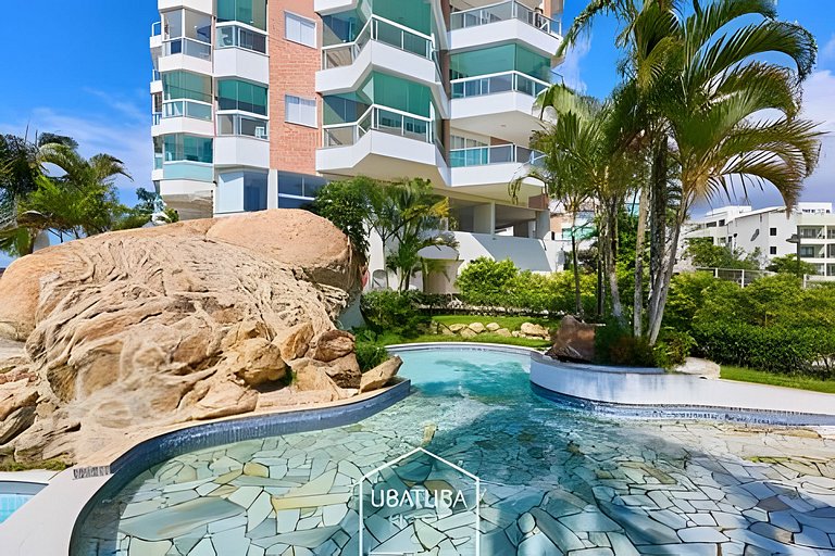 Vista Mar Tenório/Praia Grande - 3quartos