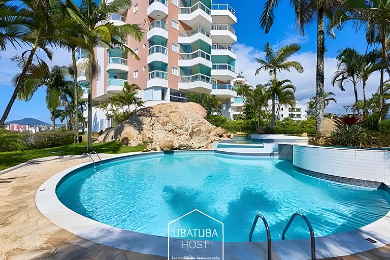 Vista Mar Tenório/Praia Grande - 3quartos