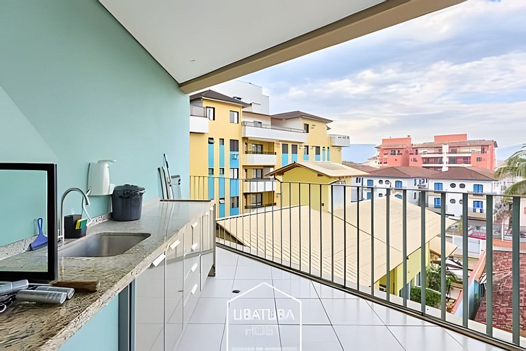 Alto Padrão/1 Suíte/Frente Mar/Piscina